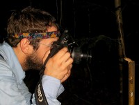 taking pictures in the Amazon rainforest