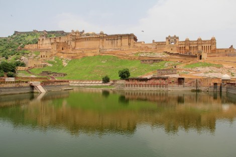 Amber Fort during the monsoon