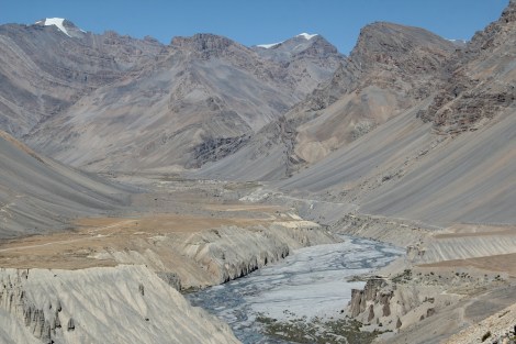 impressive landscape of the Spiti Valley