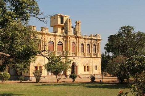 Sharad Baug Palace in Bhuj