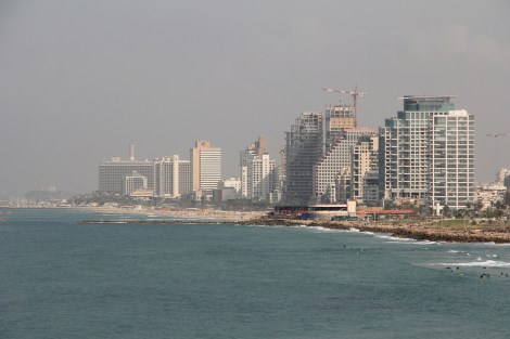 sea shore of Tel Aviv