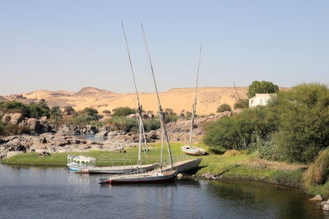 scenery in Aswan