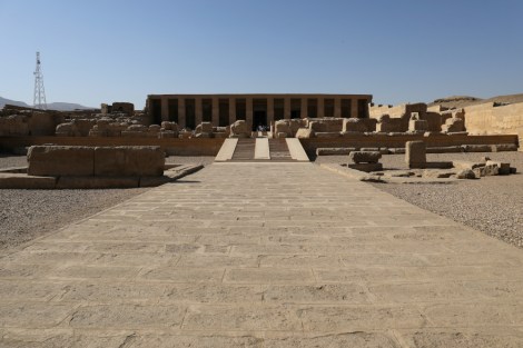 Temple of Seti I in Abydos