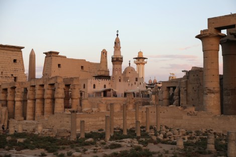 Abu Haggag Mosque within Luxor Temple