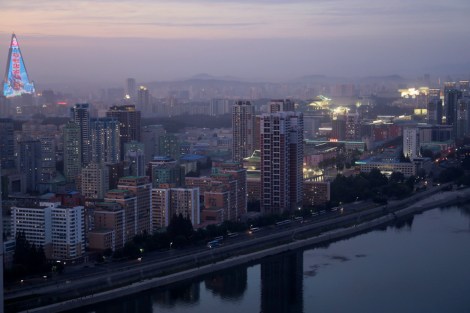evening in Pyongyang